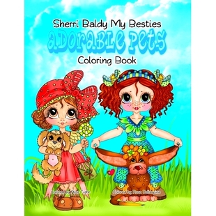 预订 Sherri Baldy My Besties Adorable Pets Coloring Book: 9781089156925