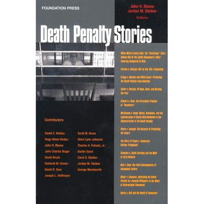 预订 Death Penalty Stories Blume和Steiker死刑案（故事系列）: 9781599413433