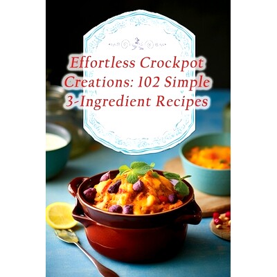 预订 Effortless Crockpot Creations: 102 Simple 3-Ingredient Recipes: 9798865842163