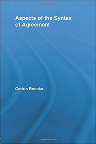 【预售】Aspects of the Syntax of Agreement