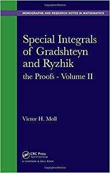 【预售】Special Integrals of Gradshteyn and Ryzhik