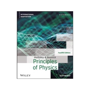 现货 Principles of Physics, Twelfth Edition Extended International Adaptation 9781119820611