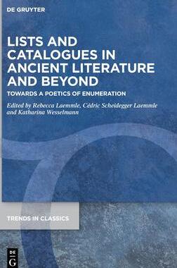 [预订]Lists and Catalogues in Ancient Literature and Beyond 9783110712193