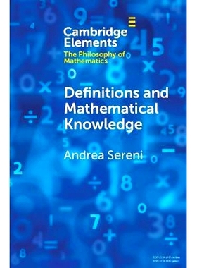 预订 Definitions and Mathematical Knowledge 定义与数学知识: 9781009095990