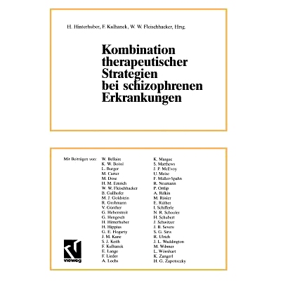 预订 Kombination therapeutischer Strategien bei schizophrenen Erkrankungen: 9783663019251