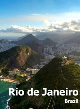 预订 Rio de Janeiro: Coffee Table Photography Travel Picture Book Album Of A Brazilian City in Brazil South America Larg