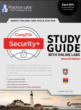 【预订】Comptia Security+ Study Guide with Online Labs