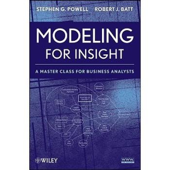 预订 Modeling for Insight: A Master Class for Business Analysts 洞察力建模：业务分析大师班: 9780470175552