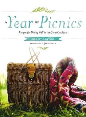 预订 A Year of Picnics: Recipes for Dining Well in the Great Outdoors一年一度的野餐：户外美食食谱: 9781611802153
