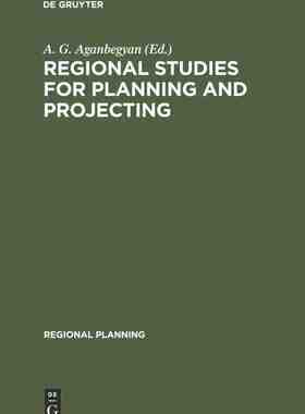 【预订】Regional Studies for Planning and Projecting 9789027978882