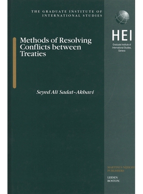 预订 Methods of Resolving Conflicts between Treaties 解决条约冲突的方法: 9789041120311