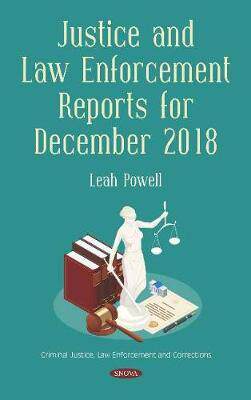 [预订]Justice and Law Enforcement Reports for December 2018 9781536156232