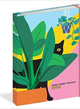 【预售】Here Comes the Sun 17-Month Personal Planner with 500+ Stickers 2019-2020