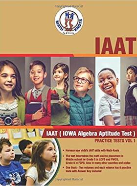 【预售】IAAT(IOWA Algebra Aptitude) Practice Tests - Vol 1