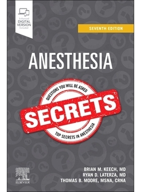 预订 Anesthesia Secrets 麻醉秘密: 9780443128226