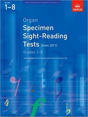 【预订】Organ Specimen Sight-Reading Tests, Grades 1-8 from 2011