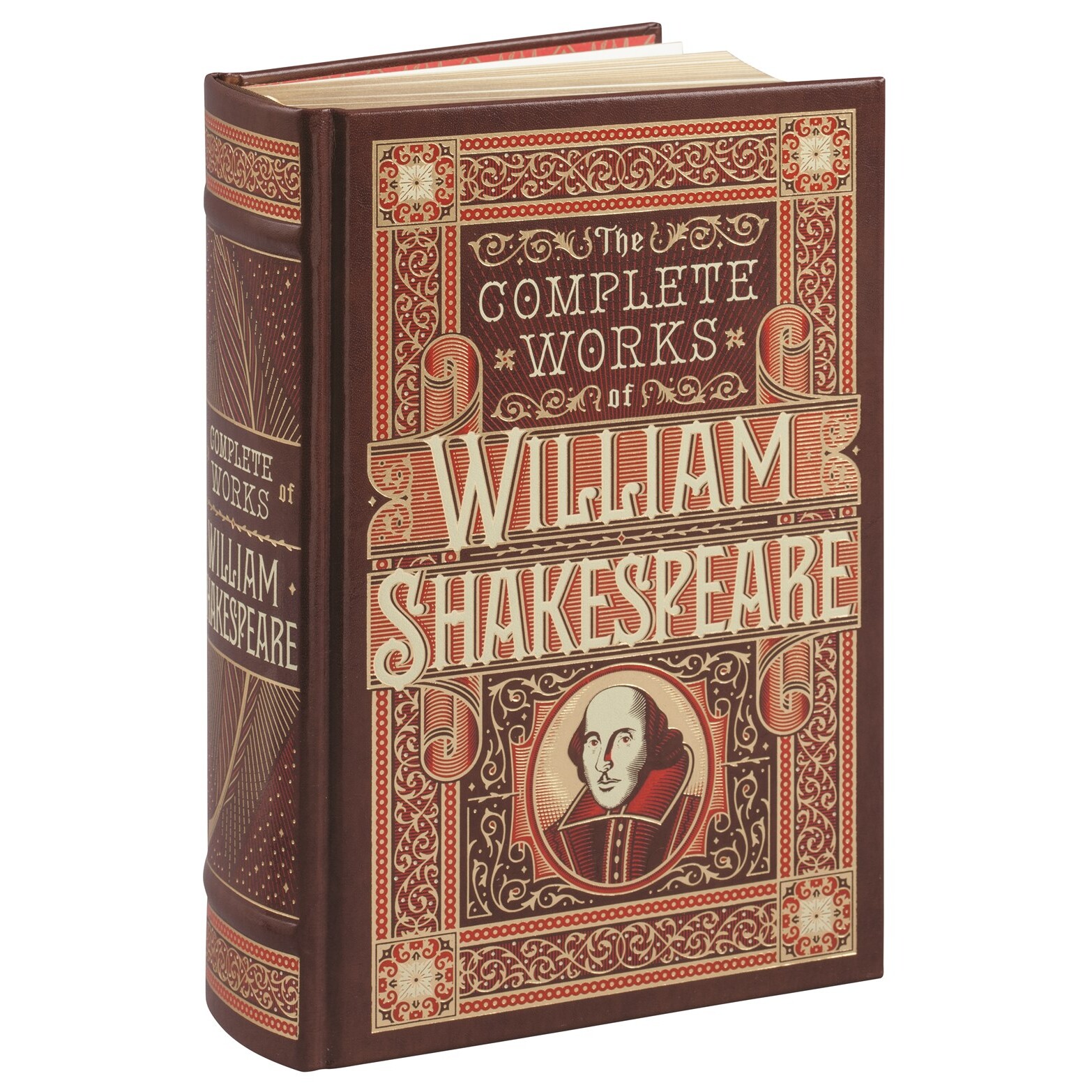 现货 巴诺经典 皮革精装版 莎士比亚全集 英文原版 The Complete Works of William Shakespeare (Barnes & Noble)