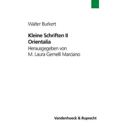 预订 Kleine Schriften II 小型著作 二.: 9783525252710