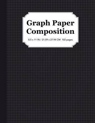 【预订】Graph Paper Composition Notebook: Quad Ruled 5x5, Grid Paper for Students in Math and Science