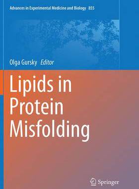 【预订】Lipids in Protein Misfolding