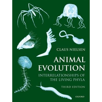 预订 Animal Evolution Interrelationships of the Living Phyla 动物进化:现存种类之间的相互关系 第3版 9780199606023