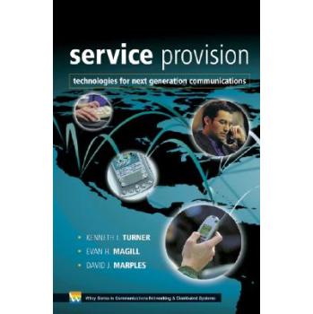 【预订】Service Provision - Technologies for Next Generation Communications
