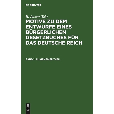 预订 Allgemeiner Theil: 9783112376317