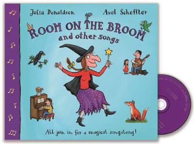 【预订】Room on the Broom and Other Songs Book and CD