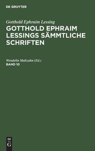 【预订】LESSINGS SÄMMTLICHE SCHRIFTEN  BD 10 9783111045184
