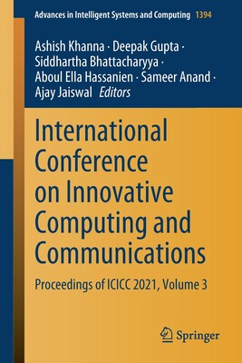 【预订】International Conference on Innovative Computing and Communications 9789811630705