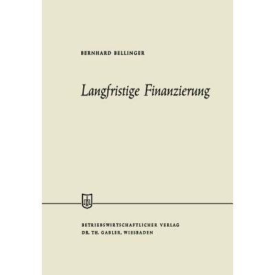 预订 Langfristige Finanzierung: 9783663007456