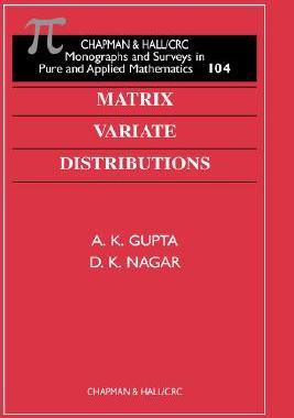 【预订】Matrix Variate Distributions