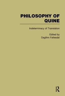 预订 Indeterminacy of Translation