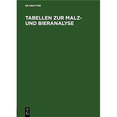I. Luft-Tabelle. II. Zucker-(Extrakt-)Ta