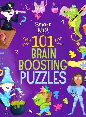 预订 Smart Kids! 101 Brain Boosting Puzzles: 9781398815063