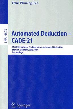 【预订】Automated Deduction - CADE-21