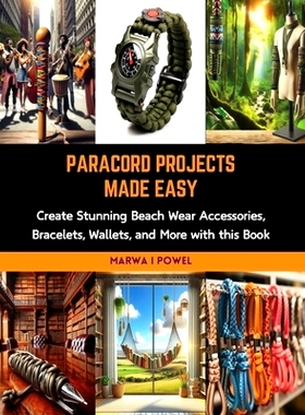 预订 Paracord Projects Made Easy: Create Stunning Beach Wear Accessories, Bracelets, Wallets, and More with this Book: 9