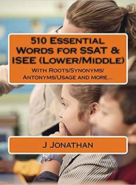 【预售】510 Essential Words for SSAT & ISEE