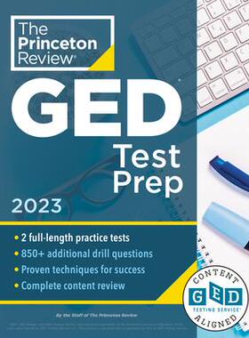 [预订]Princeton Review GED Test Prep, 2023: 2 Practice Tests + Review & Techniques + Online Features 9780593450635
