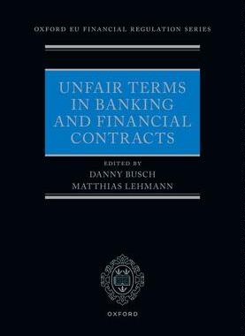 [预订]Unfair Terms in Banking and Financial Contracts 9780192866592