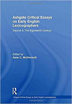 【预售】Ashgate Critical Essays on Early English Lexicographers