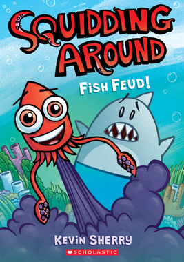 【预订】Fish Feud!: A Graphix Chapters Book (Squidding Around #1)