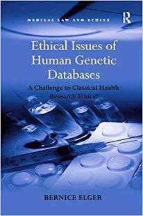 Issues Ethical Human Databases Genetic 预售