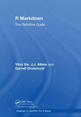 【预订】R Markdown: The Definitive Guide