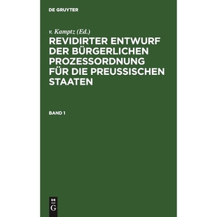 Bürgerlichen Rebpps Revidirter 9783111076973 Entw. Bd. 预订 Proz.