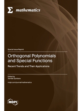 预订 Orthogonal Polynomials and Special Functions: Recent Trends and Their Applications: 9783725818532