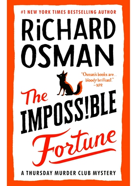 预售 周四推理俱乐部5 不可能实的财富 精装 Richard Osman 英文原版 The Impossible Fortune: Thursday Murder Club Mystery