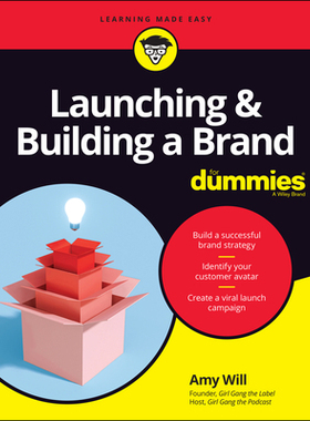 【预订】Launching & Building A Brand For Dummies 9781119748038