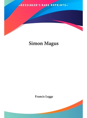 预订 Simon Magus: 9781161567328