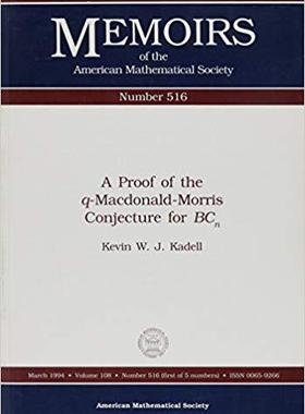 【预售】A Proof of the \(q\)-Macdonald-Morris Conjecture for \(BC_n\)